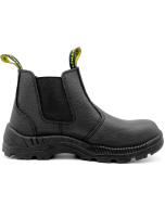 Slip On Safety Boots - BLACK