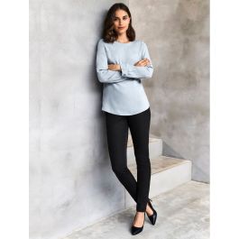 Belle Mw Coated Pants Black