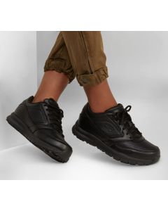 Skechers Ladies Slip Resistant Shoes - Lace-Up