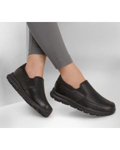 Skechers Ladies Slip Resistant Shoes - Slip-On