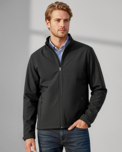 2-Layer Softshell Jacket - BLACK